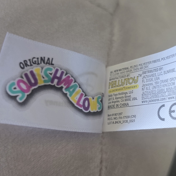 Disney Dumbo Squishmallow Plush Elephant Toy Preowned Kellytoy Jazwares - Picture 4 of 4